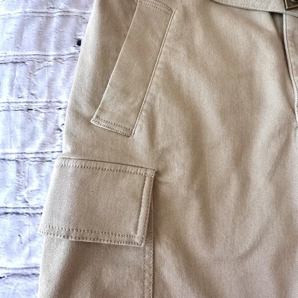 Loft Beige Cargo Skirt - Picture 2 of 11